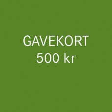 Gavekort 500 kr
